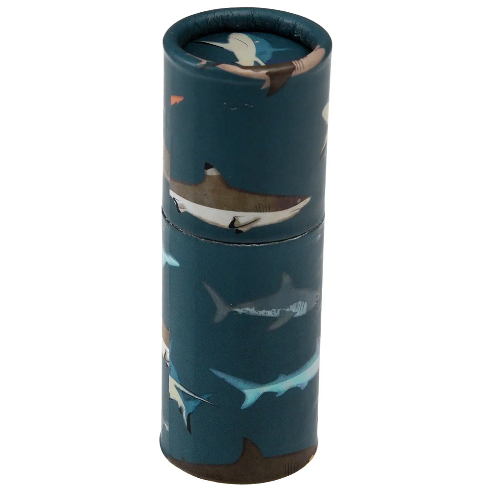 Sharks | Tube of 12 Short Coloured Pencils | Mini Gift | Cracker Filler