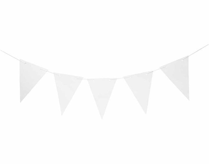 10 Cardboard Pennant Shapes to Make Bunting | Kids Crafts | 215x145mm