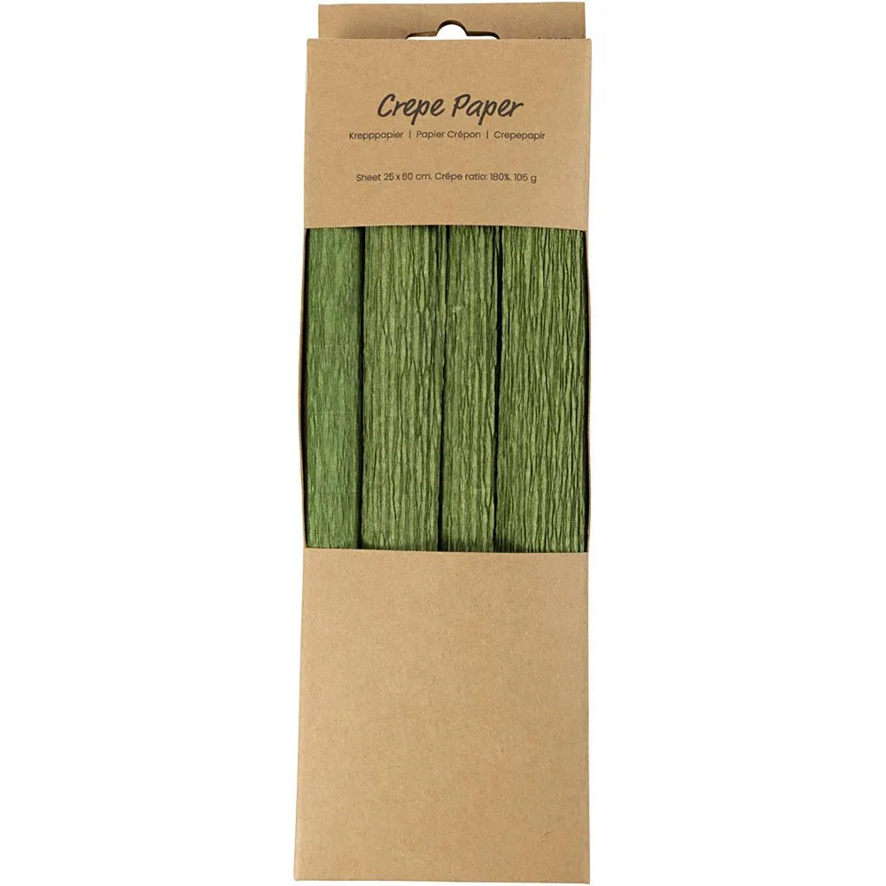4 Rolls 25cm x 60cm Crepe | Paper Flower Making