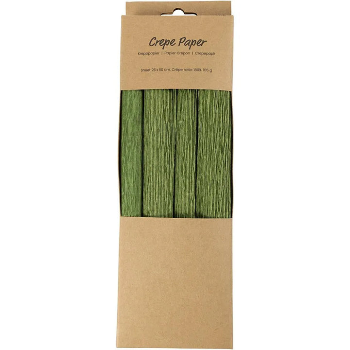 4 Rolls 25cm x 60cm Crepe | Paper Flower Making