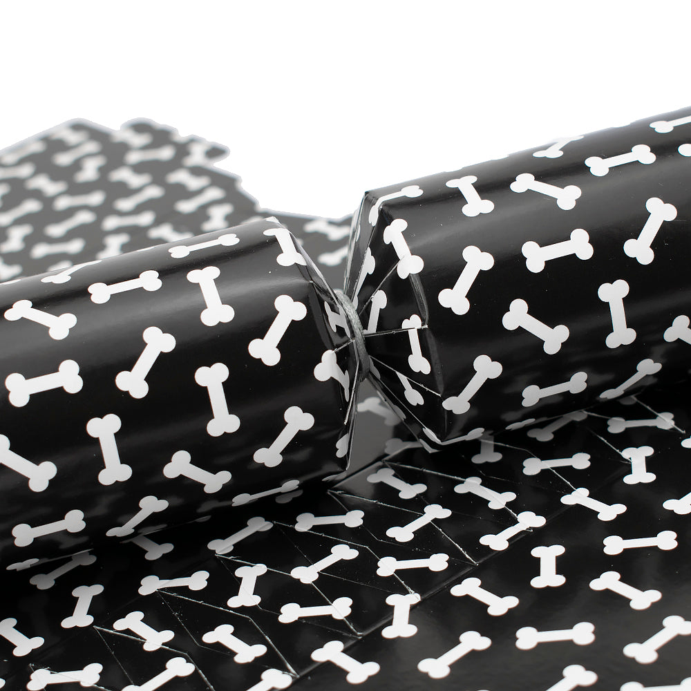 Monochrome Dogs | Cracker Making Craft Kit | Makes 6 Standard Crackers