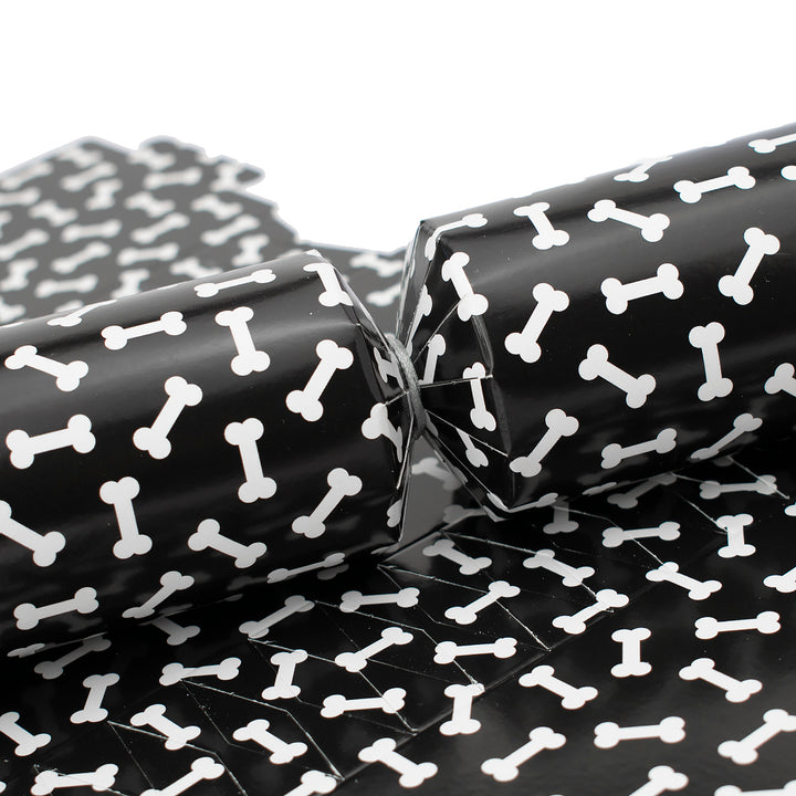 Monochrome Dogs | Cracker Making Craft Kit | Makes 6 Standard Crackers