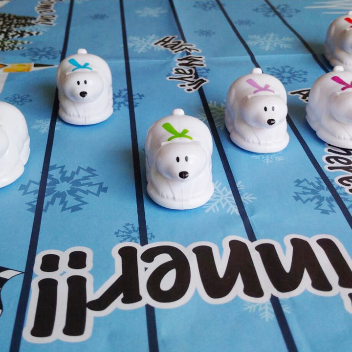 Polar Bears | 6 Handmade Crackers | Christmas Fun | Ready Made