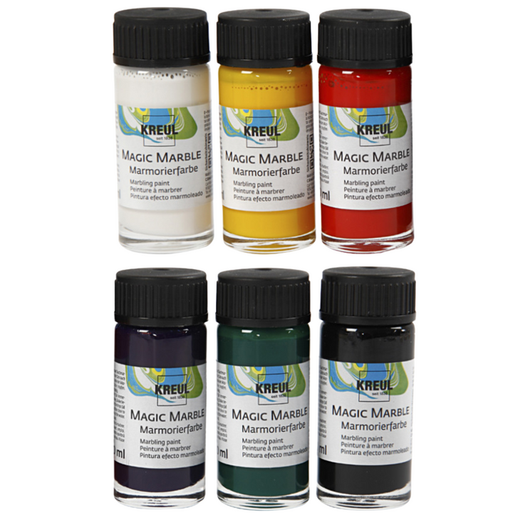 20ml High Pigment Craft Marbling Inks | Set of 6 | Choice of Colour Mixes