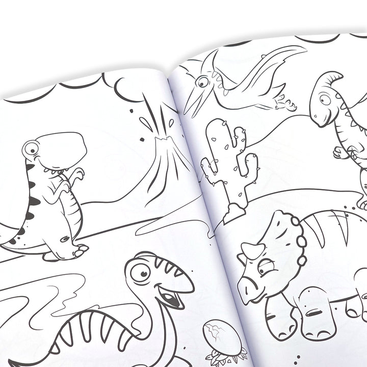 Ultimate Dinosaur Colouring Book for Kids | Over 60 Pages to Colour