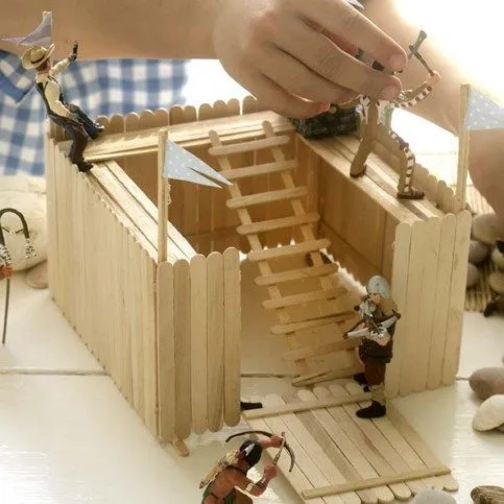 200 Skinny 6mm Wide Super Long 19cm Wooden Lolly Sticks for Crafts