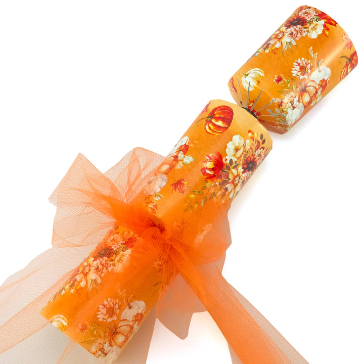 Autumn Pumpkins | Tulletastic Cracker Making Craft Kit | Makes 6 Large Crackers