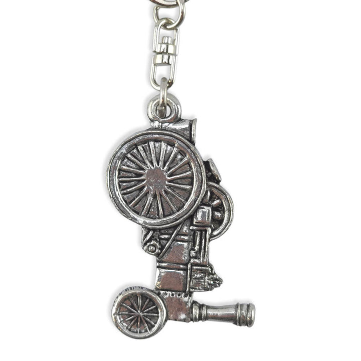 Traction Engine | Chunky English Pewter 3D Keyring | Mini Gift | Cracker Filler