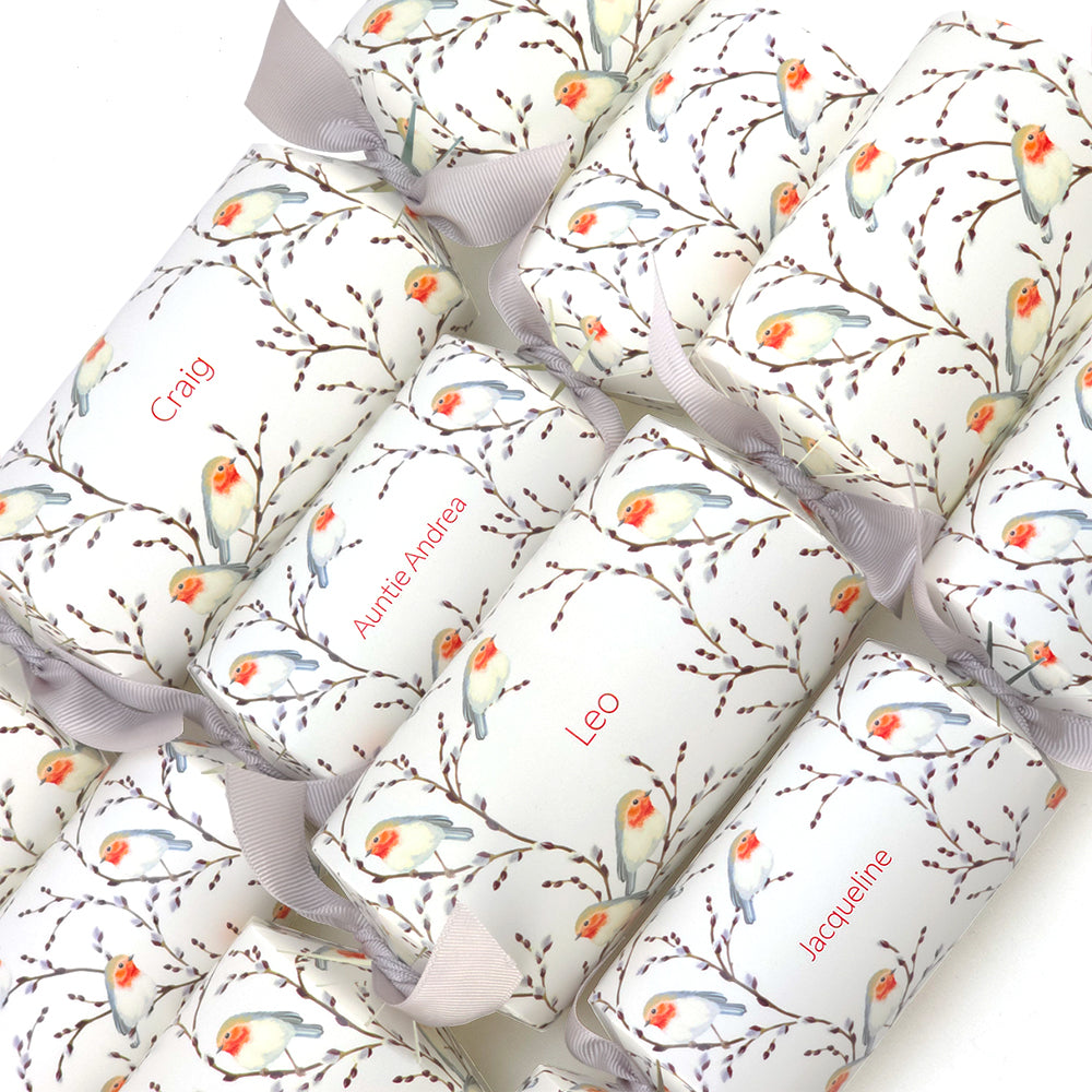 Personalised Cracker Making Craft Kit | Willow & Robin | Makes 4 or 6 Crackers