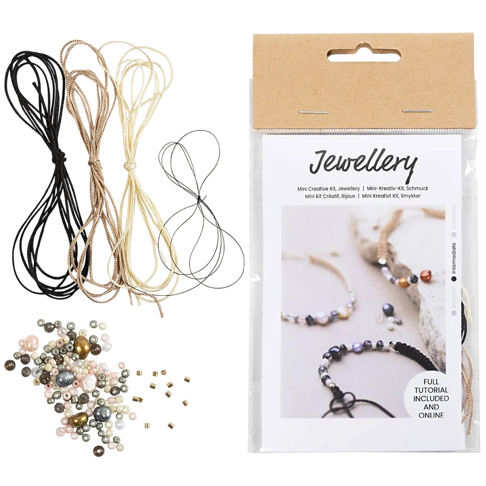 Mini Macrame Jewellery Making  Kit | Makes 3 Bracelets