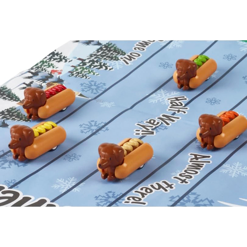 Racing Sausage Dogs | 6 Handmade Crackers | Christmas Dachshund | Ready Made