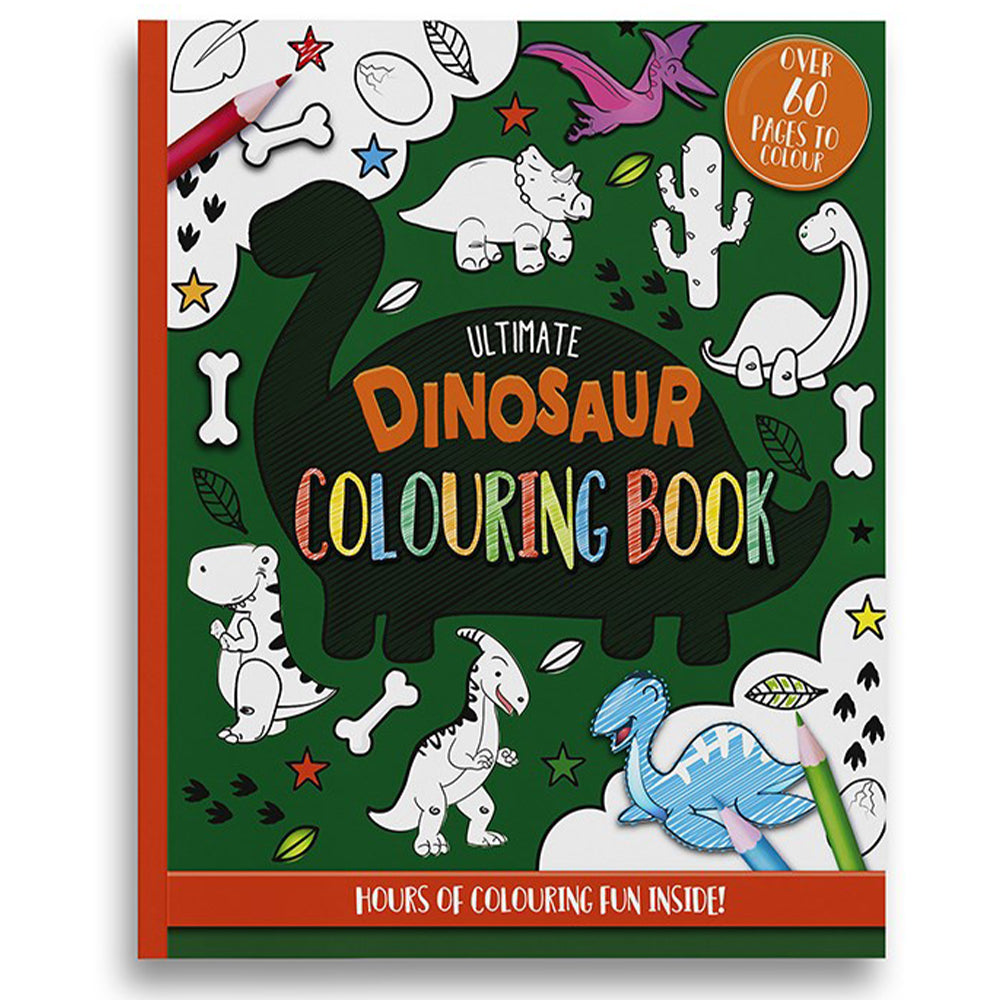 Ultimate Dinosaur Colouring Book for Kids | Over 60 Pages to Colour