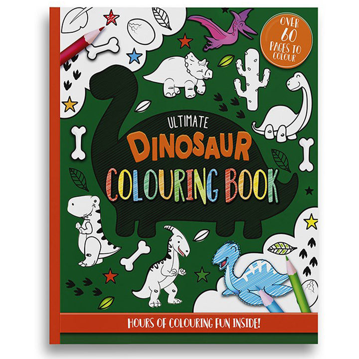 Ultimate Dinosaur Colouring Book for Kids | Over 60 Pages to Colour