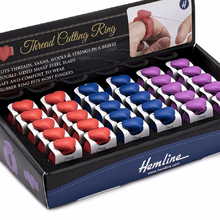 Soft Silicone Double Sided Thread Cutting Ring | Cracker Filler | Little Gift