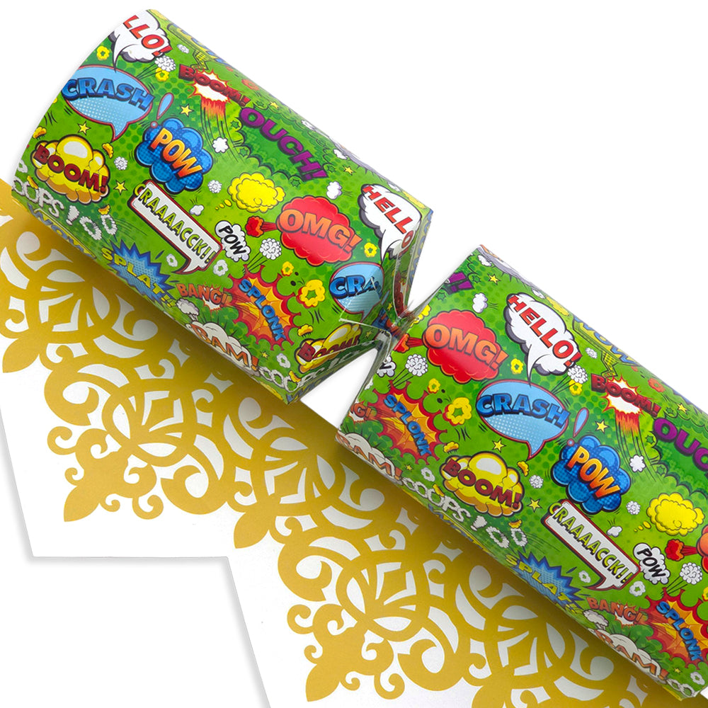 Neon Superhero | Cracker Making Craft Kit | Make & Fill Your Own