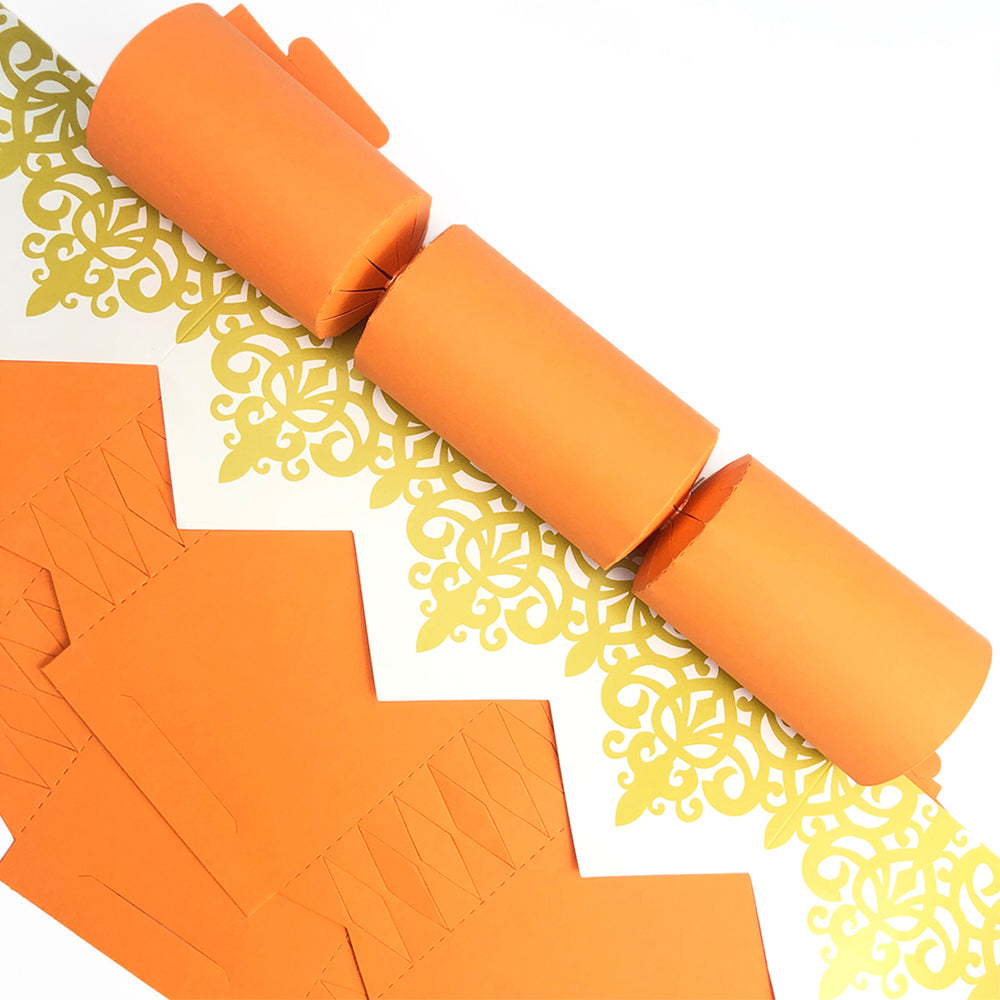 Orange | Cracker Making DIY Craft Kits | Make Your Own | Eco Recyclable