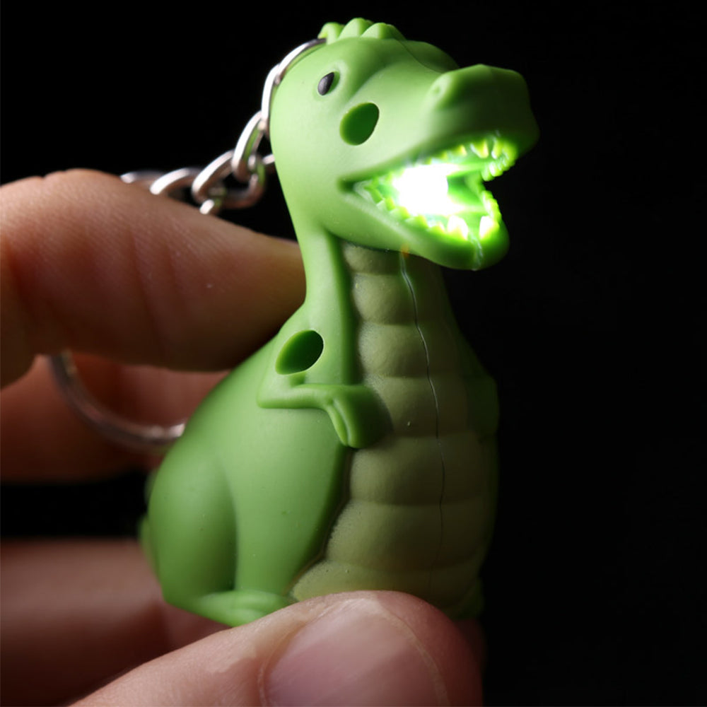 Roaring Dinosaur Keyring |LED Torch and Roaring Sound | Mini Gift | Cracker Filler