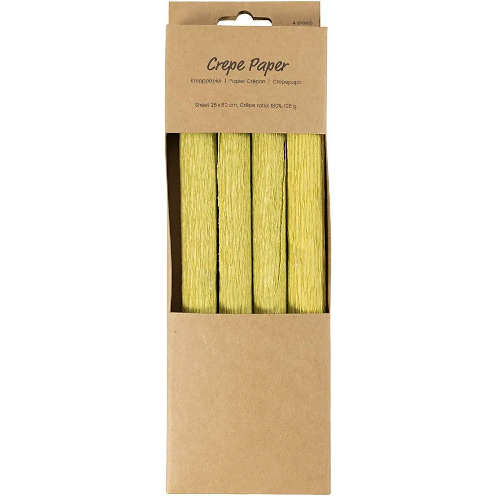 4 Rolls 25cm x 60cm Crepe | Paper Flower Making
