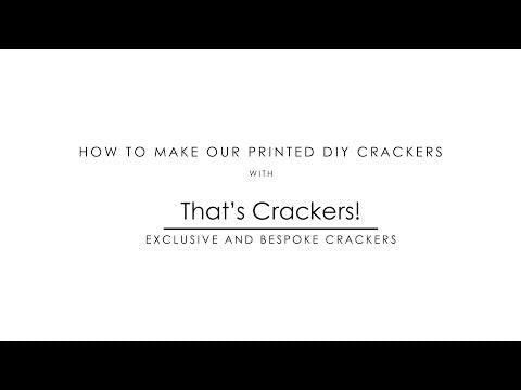 Monochrome Spots & Stripes | Cracker Making Craft Kit | Make and Fill Your Own