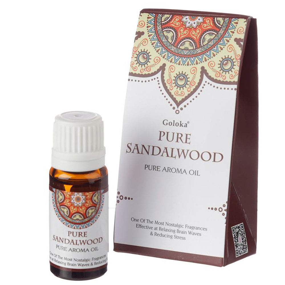 Pure Sandalwood | Aroma Oil | 10ml Fragrance Oil | Mini Gift | Cracker Filler