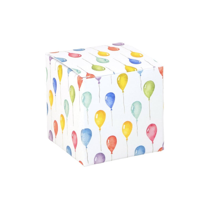 Party Balloons | Little Gift Box | 5cm Cube | Single or 6 Boxes
