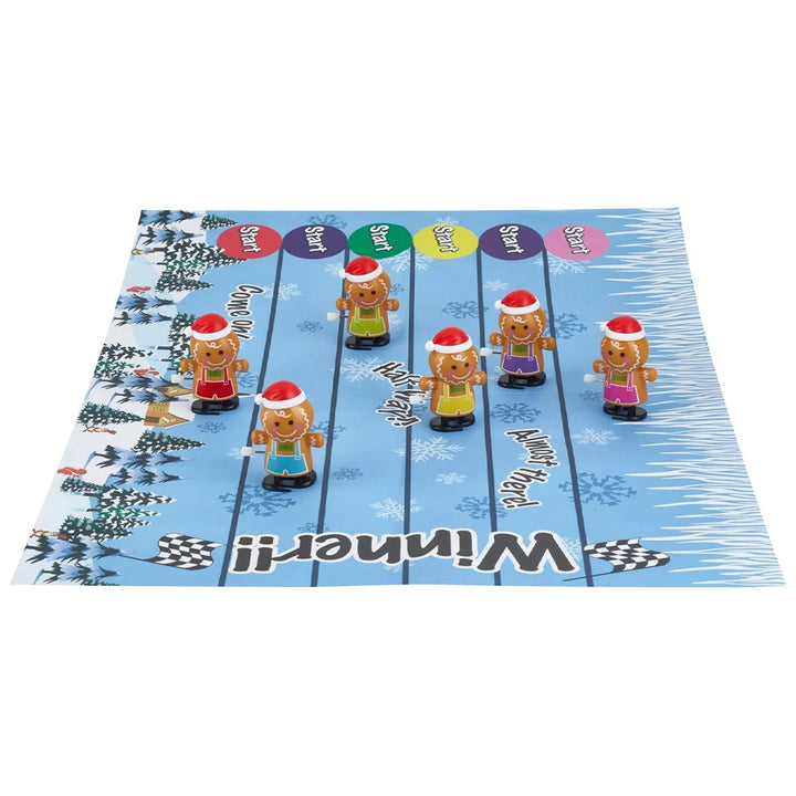 Racing Gingerbread Men | 6 Handmade Crackers | Christmas Fun | Ready Made