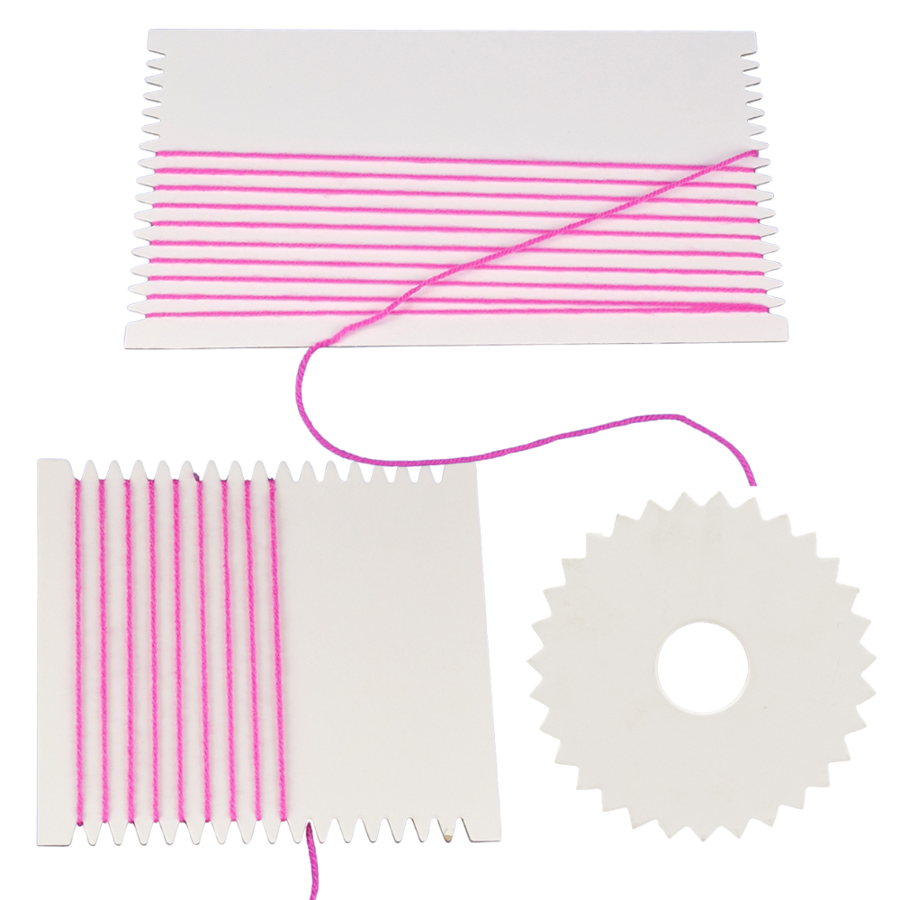 10 Thick Card Weaving Looms | Kids Crafts | Choice of Styles