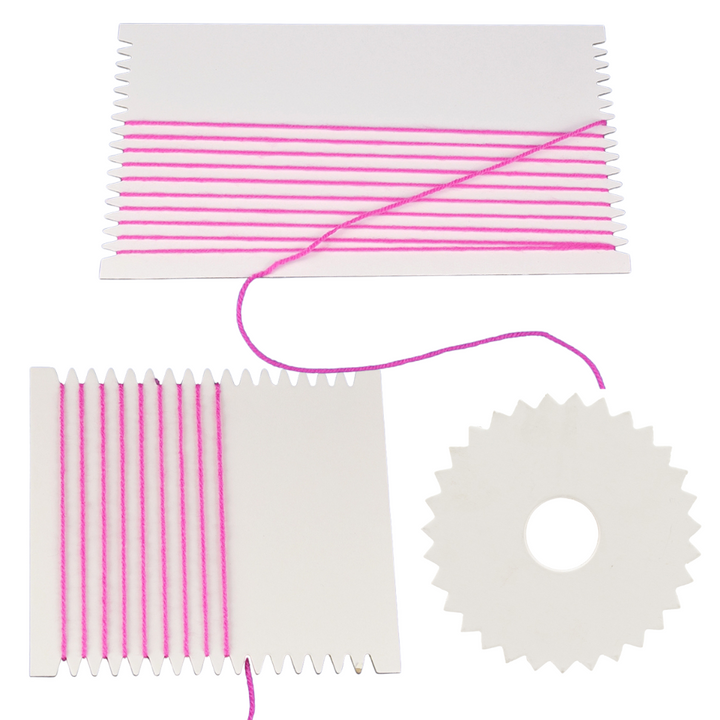 10 Thick Card Weaving Looms | Kids Crafts | Choice of Styles