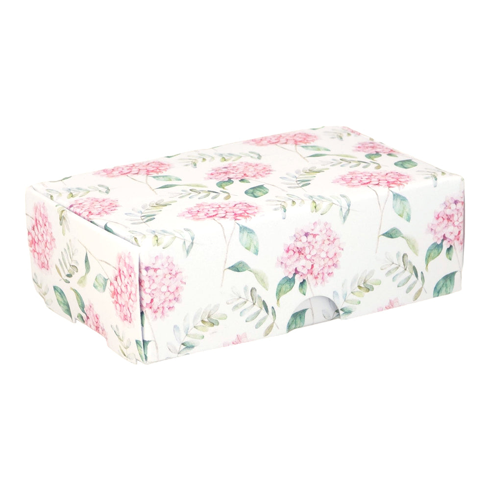 Pink Wedding Hydrangea | Little Gift Box | Soap Bar Sized | Single or 6 Boxes | 57x88x30mm