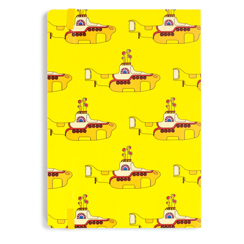 The Beatles | Yellow Submarine | A5 Notebook | Stationery Gift | Yellow Cover