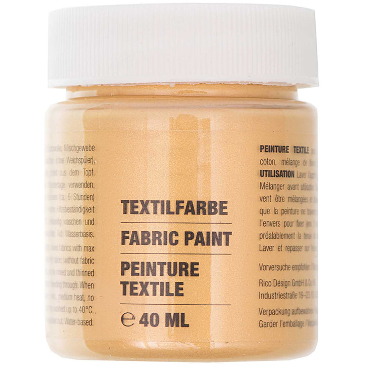 40ml Fabric Paint | Ideal for Light Fabrics | Choose A Colour