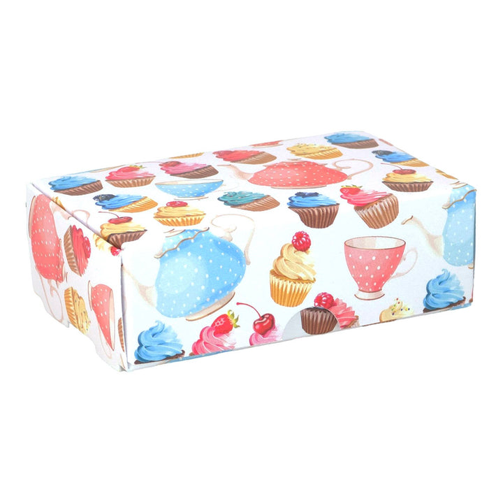 Afternoon Tea | Little Gift Box | Soap Bar Sized | Single or 6 Boxes | 57x88x30mm