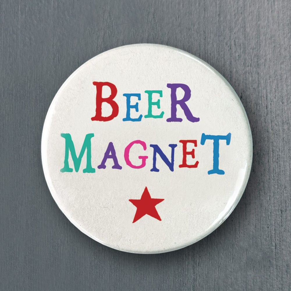 Beer Magnet | Bottle Opener on Magnet | Mini Gift | Cracker Filler