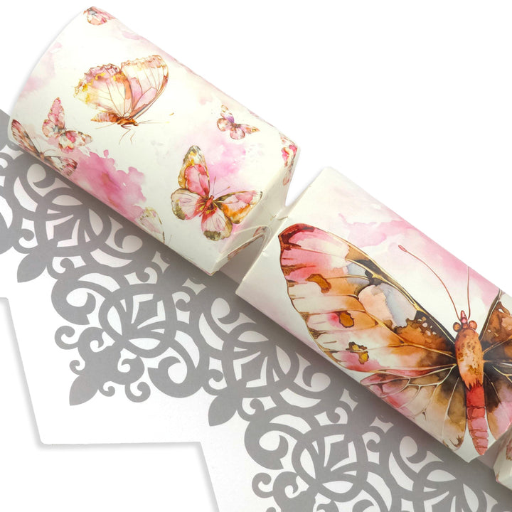Pretty Pink Butterflies | Cracker Making Craft Kit | Make & Fill Your Own