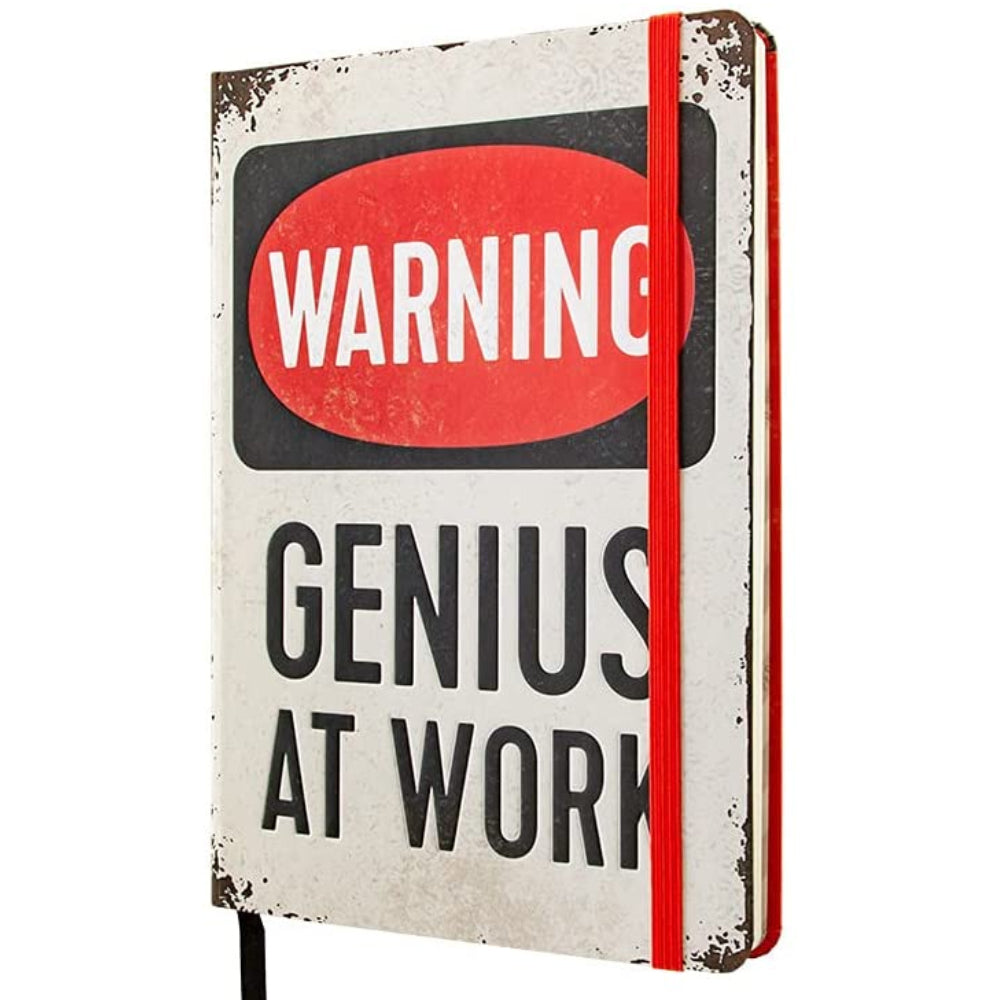 Genius At Work | A5 Notebook | Hardcover