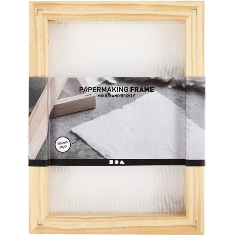 Double Wooden Papermaking Frame - Mould & Deckle - A5 Size Paper