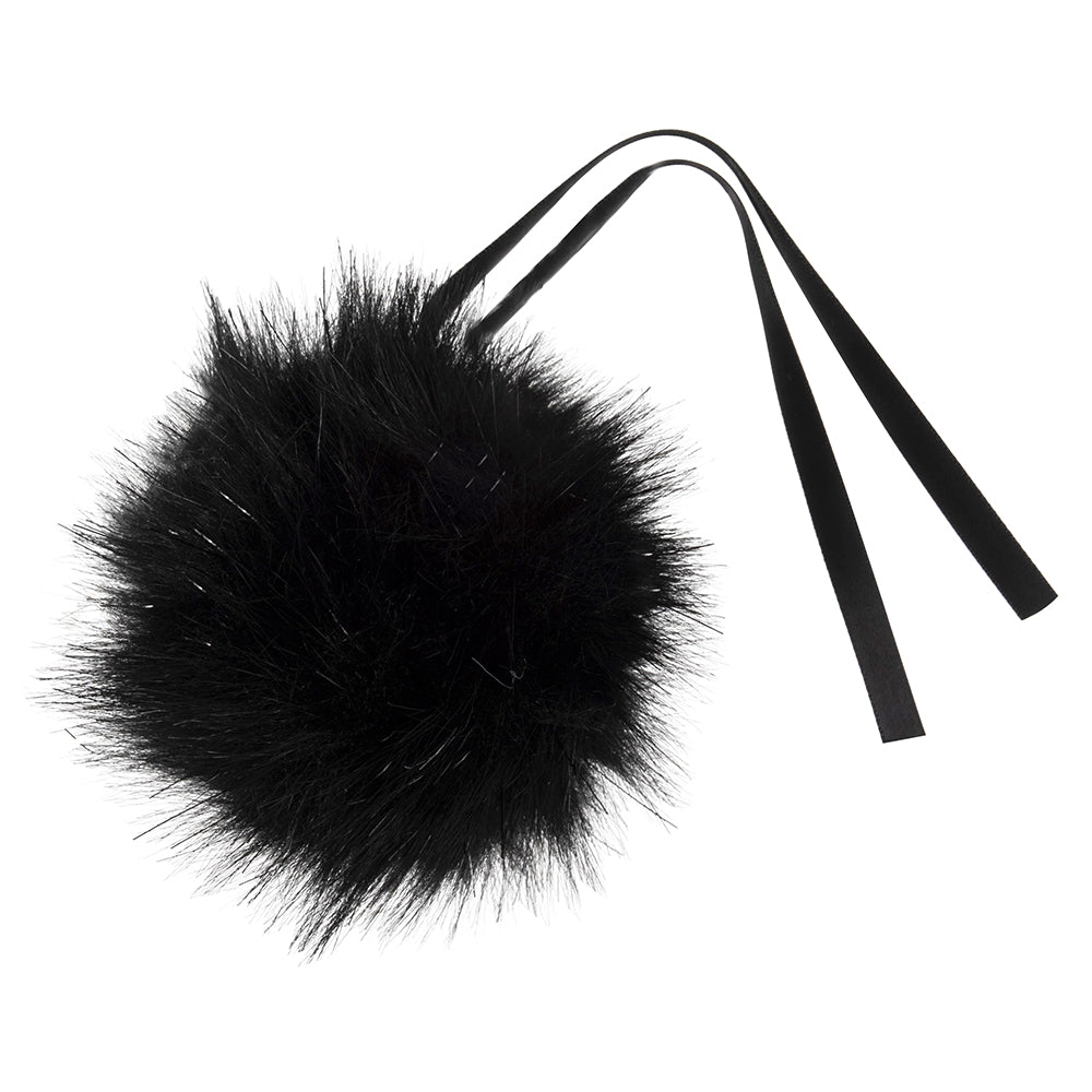 Giant Glitter 11cm Faux Fur Pom Pom | Gift Wrap, Home Decor & Crafts