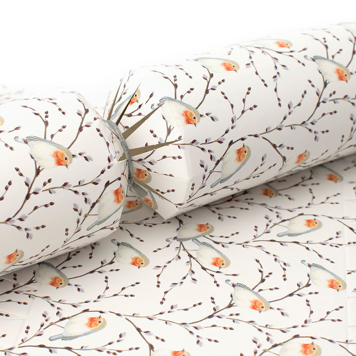 Willow & Robin | SNAPLESS Christmas Cracker Making Craft Kit | Makes 6