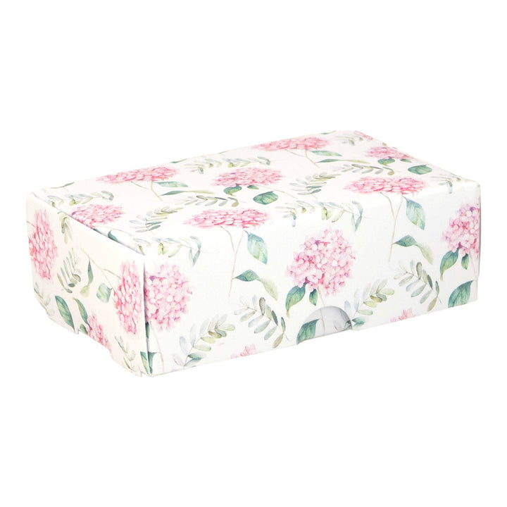 Pink Wedding Hydrangea | Little Gift Box | Soap Bar Sized | Single or 6 Boxes | 57x88x30mm