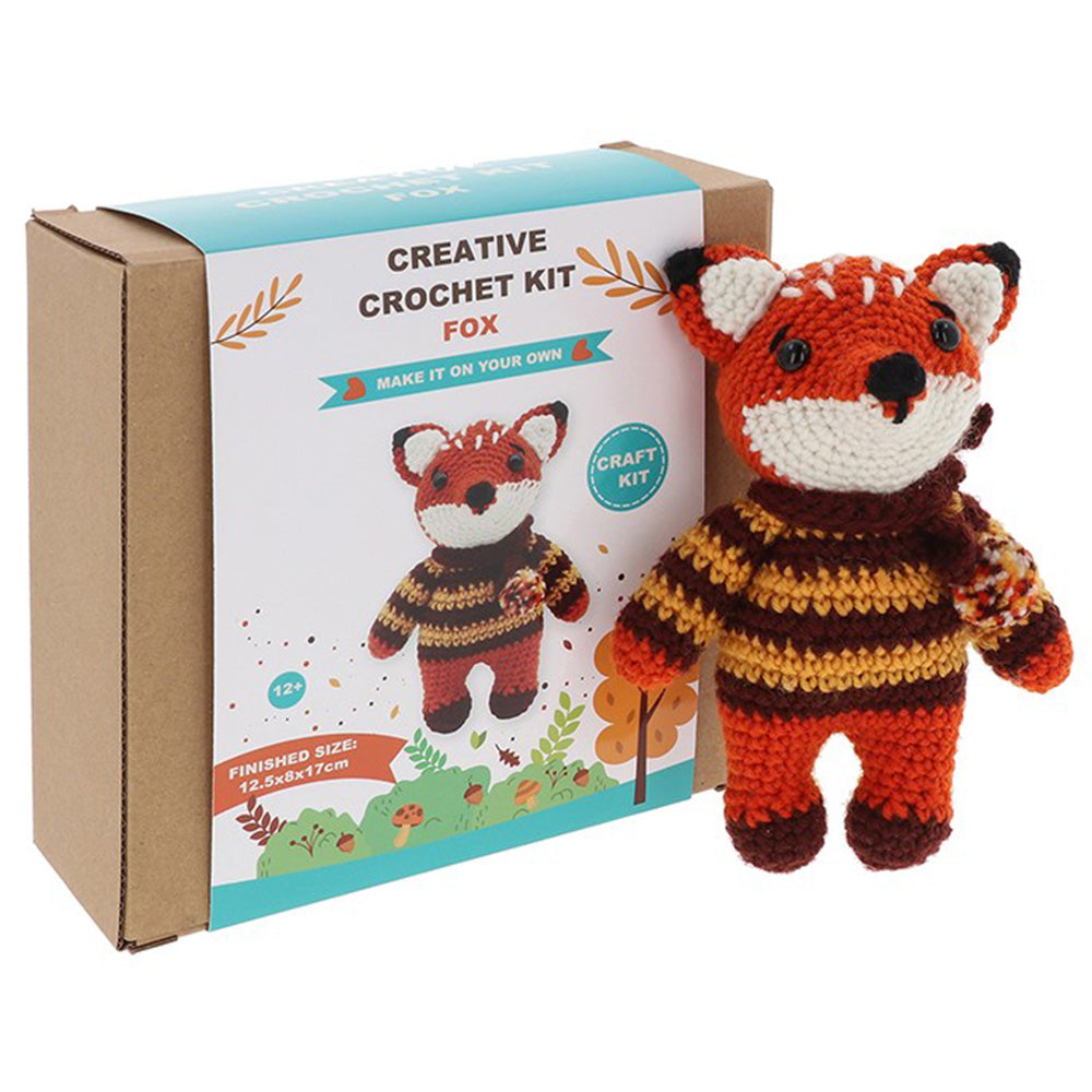 Fox | Complete Crochet Craft Kit for Adults