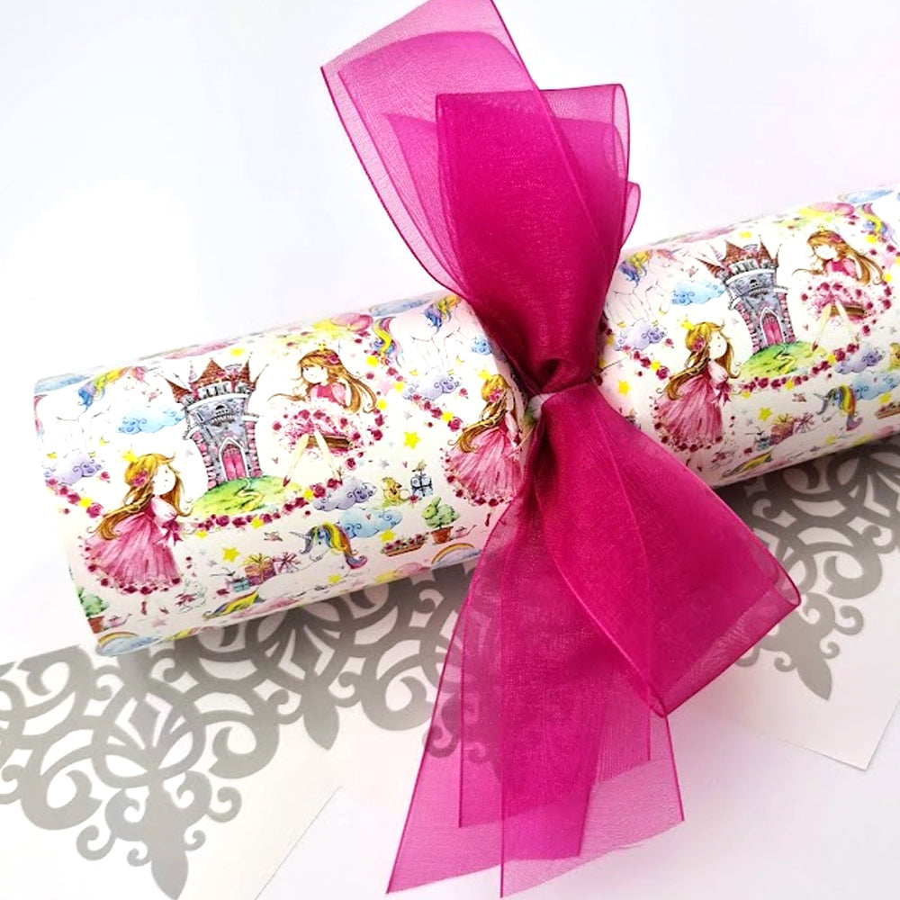 Fairytale Princess | Bowtastic Large Cracker Kit | Makes 6 With Big Bows