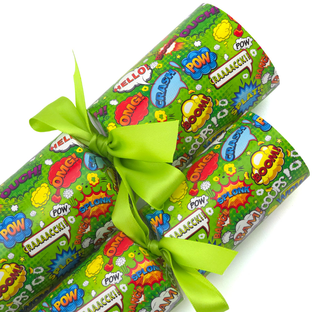 Neon Superhero | Cracker Making Craft Kit | Make & Fill Your Own