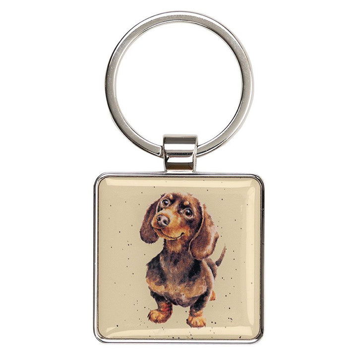 Waggy Dachshund Keyring | Wrendale Designs | Cracker Filler | Little Gift