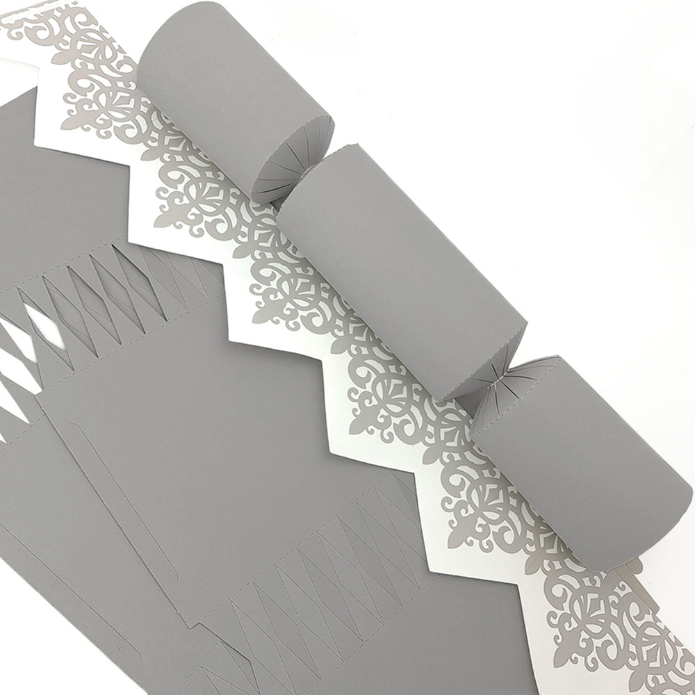 Silver Grey | Cracker Making DIY Craft Kits | Make Your Own | Eco Recyclable