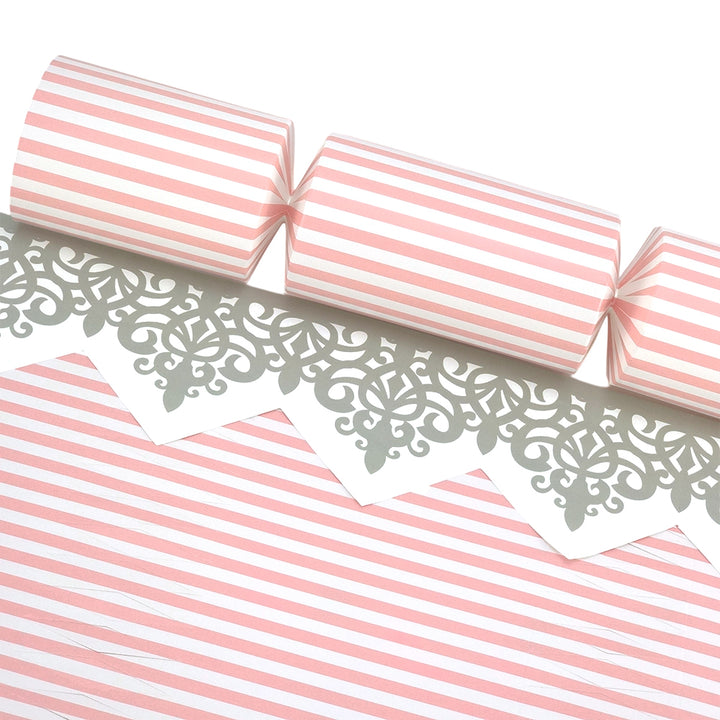 Pink Candy Stripes | Cracker Making Craft Kit | Make & Fill Your Own