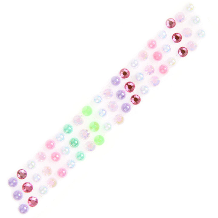 50cm Tape of Pearly Beads | Strip of Stickers for Papercrafts