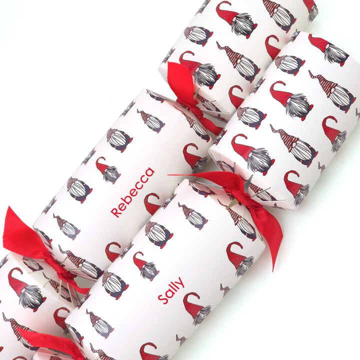 Personalised Cracker Making Craft Kit | Nordic Gonk | Makes 4 or 6 Crackers