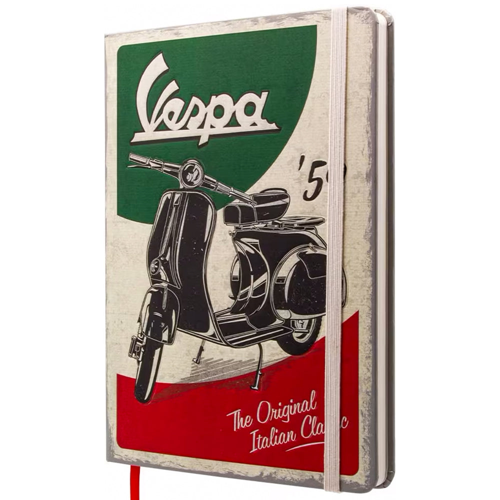 Vespa - The Italian Classic | A5 Notebook | Hardcover