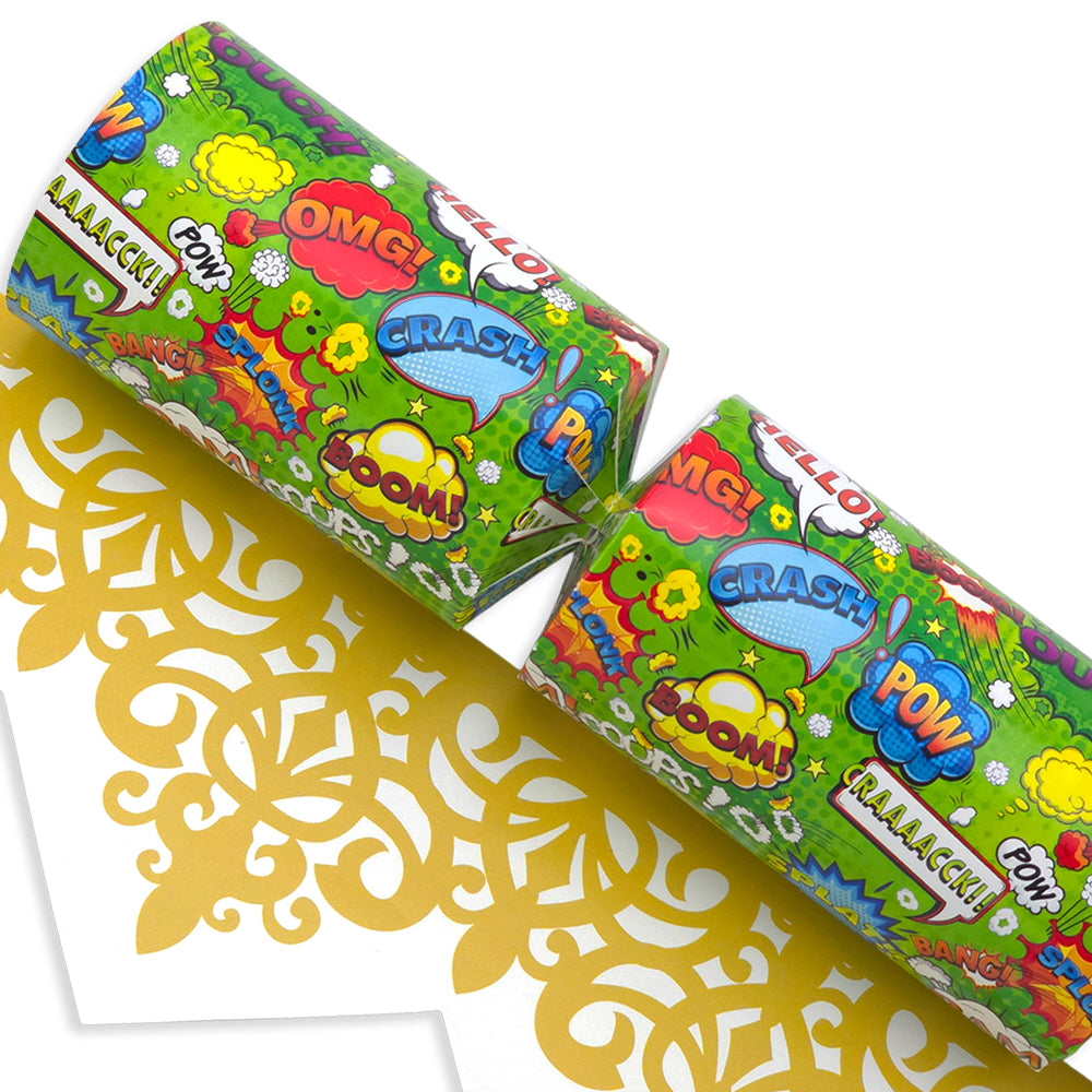 Neon Superhero | Cracker Making Craft Kit | Make & Fill Your Own