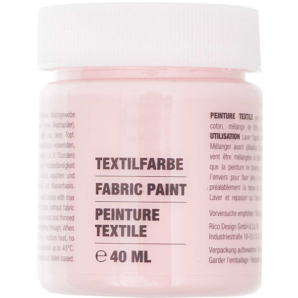 40ml Fabric Paint | Ideal for Light Fabrics | Choose A Colour